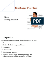 Lect 3 Disorder of Mouth and Esophagus