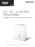 Insginia Dehumidifier Manual