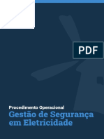 Procedimento Operacional Gestao de Seguranca em Eletricidade