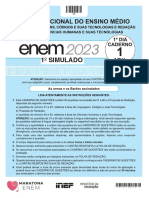 MARATONA ENEM - 1 Dia - Simulado 1