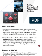 Bridge Navigational Watch Alarm System