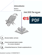 EST June 2022 Reading 3rd Passage