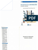 Usuarios de La Información - Formación y Desafíos