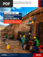 Mae Ingeniería Estructural e Ingeniería en Geotecnia