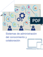 Sistemas de Administración Del Conocimiento y Colaboración