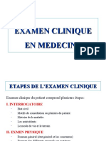 Etapes Examen Clinique