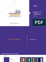 Brand Color UI UX Guideline