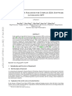 New Interaction Paradigm For Complex Eda Software