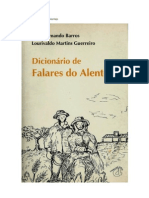 Dicionário de Falares Do Alentejo