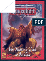 Adampd Ravenloft 9412 Van Richtenx27s Guide To The Lichpdf 3 PDF Free