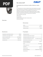 SKF NU 2214 ECP Specification