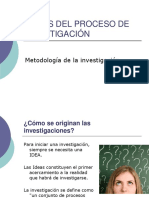 Metodología. Pasos Del Proceso de Investigación - 3