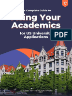 Acing Your Academics For US University Applications Ebook