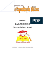 Evangelismo - Semeando Boas Novas