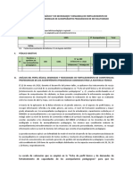 Informe de Necesidades de Fortalecimiento de Competencias Profesionales de Acompañantes