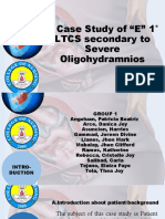 A Case Study of OligoHydramnios