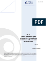 PREALDOC56 Estudio Comparado Formac y Antecedentes de