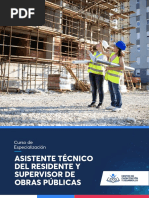 20-07 Asistente Técnico Del Residente y Supervisor de Obras Públicas