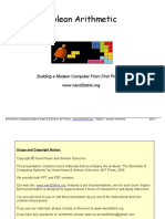 Lecture 02 Boolean Arithmetic