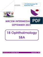 18 Ophthalmology SBA