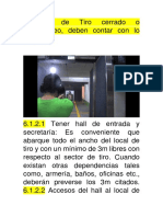 Polígono de Tiro Cerrado o Subterráneo - CAPACITACION CREACION DE POLIGONO