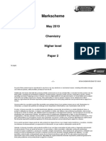 May-2019-Chemistry Paper 2 TZ1 HL Markscheme