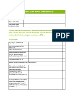 Fiche Releves Audit Energetique