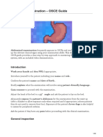 Abdominal Examination OSCE Guide