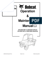 BOBCAT MANUAL Mod. 2200