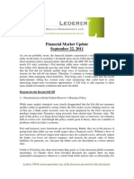 2011-9-22 Lederer PWM Market Update