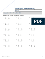 P3 Comparing Fractions