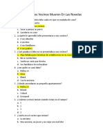 Examen Los Vecinos Mueren en Las Novelas