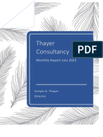 Thayer Consultancy Monthly Report July 2023 (Updated)