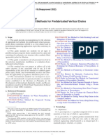 Selection of Test Methods For Prefabricated Vertical Drains (PVD)