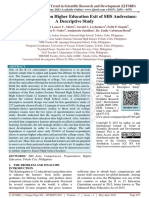 Initial Assessment On Higher Education Exit of SHS Andresians A Descriptive Study