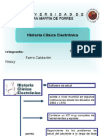 Historia ClÍnica ElectrÓnica