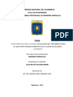 Tesis - Caracterizacion de La Calidad y Evaluacion Del Tratamiento Dado Al Agua para Consumo Domest