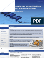 CIMdata Ebook Siemens PLM Software Advances Generative Design Technology in NX