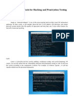 Best Kali Pen Tools