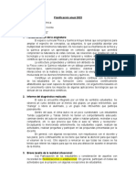 3er Año Planificación Anual 2023 Isico Química