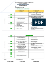 BSP GSP Prog - Activities