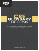 CRE Glossary