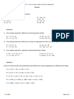 5e 05-05 Exercices