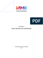 BLDC Motor PID Controller