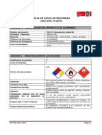 WK 010 MSDS, Desodorante Ambiental OK 2019