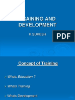 Training and Development