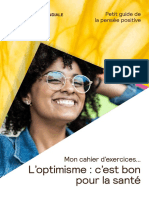 Cahier Exercices Optimisme C Bon Pour La Sante