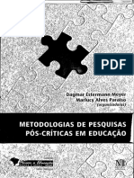 Metodologias de Pesquisa Pós Criticas em Educação