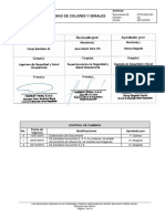 STD-SSO-001-02 - Codigo de Colores y Señales