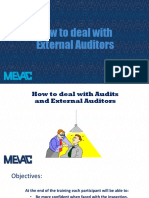 How To Deal With Extrnal Audits